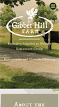 Mobile Screenshot of gibbethillfarm.com